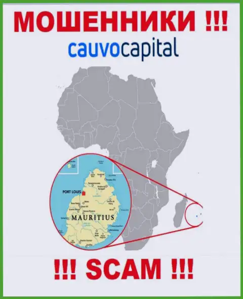 Контора Cauvo Capital прикарманивает средства клиентов, расположившись в оффшорной зоне - Mauritius