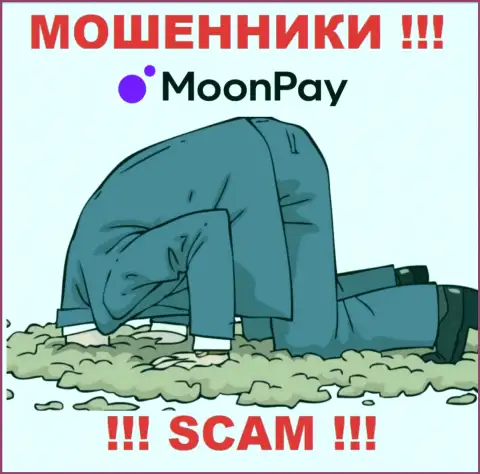 На сайте мошенников MoonPay Com нет ни единого слова об регулирующем органе указанной компании !!!