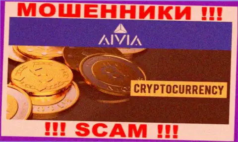 Aivia, орудуя в области - Crypto trading, лишают денег своих доверчивых клиентов