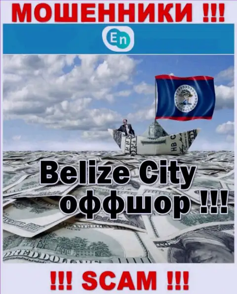 Прячутся кидалы ENN в оффшорной зоне  - Belize, будьте крайне осторожны !!!