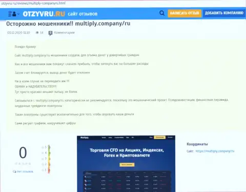 Мультипли - это довольно-таки опасная организация, будьте бдительны (обзор противозаконных деяний интернет мошенника)