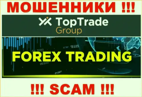 TopTrade Group - это internet-мошенники, их работа - FOREX, нацелена на кражу финансовых активов людей