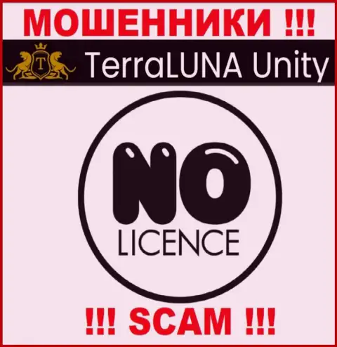 Ни на сайте TerraLuna Unity, ни во всемирной паутине, данных о лицензии данной компании НЕТ
