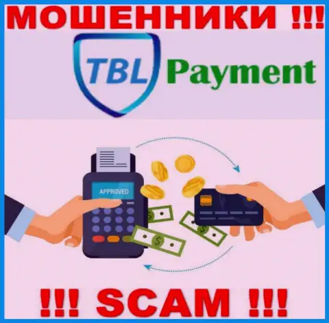 Не стоит совместно работать с TBL Payment, которые оказывают услуги в области Платежная система