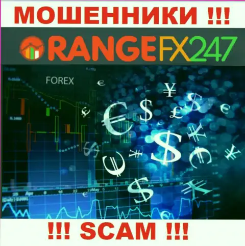 OrangeFX247 заявляют своим доверчивым клиентам, что трудятся в сфере FOREX