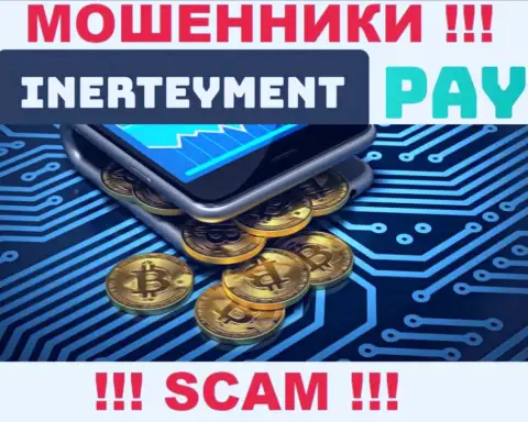 Род деятельности InerteymentPay Com: Платежная система - хороший заработок для обманщиков