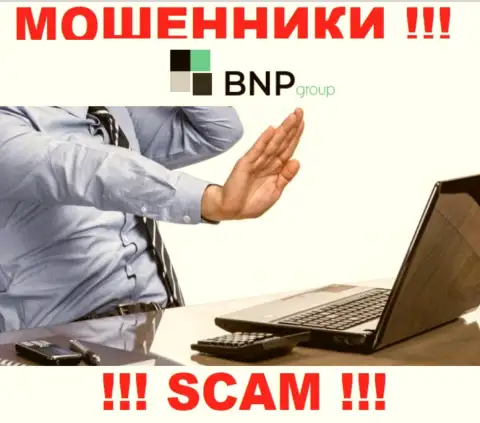 У BNPGroup на сайте не имеется информации о регуляторе и лицензионном документе конторы, значит их вовсе нет