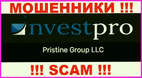 Вы не сумеете уберечь свои финансовые активы работая с NvestPro, даже если у них есть юр лицо Pristine Group LLC
