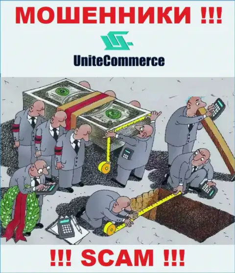 Вы заблуждаетесь, если вдруг ожидаете заработок от совместного сотрудничества с брокерской организацией Unite Commerce - это АФЕРИСТЫ !!!