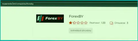 Автор обзора говорит о кидалове, которое происходит в Forex BY